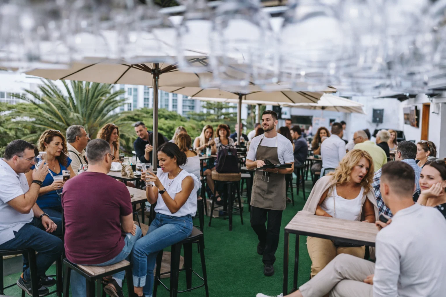 Mesa y López and Santa Catalina area, Las Palmas