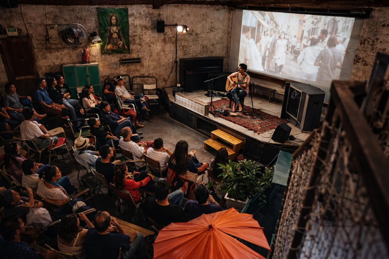 Live music at Talleres Palermo, Las Palmas